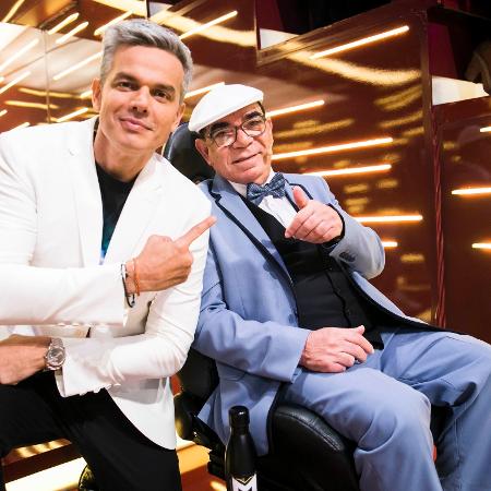 Otaviano Costa e Rui Chapéu  - João Miguel Júnior/TV Globo - João Miguel Júnior/TV Globo