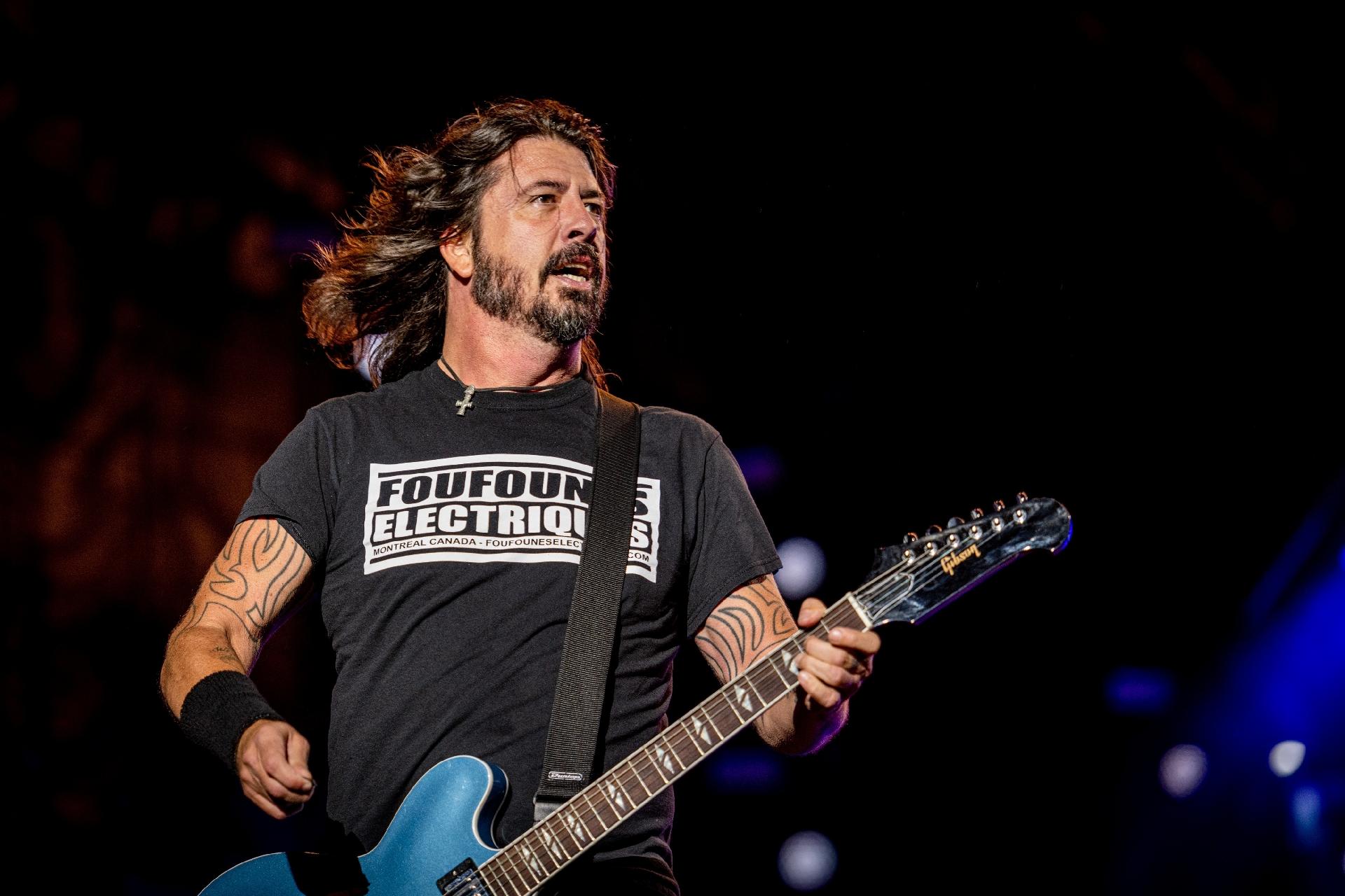 Foo Fighters se apresenta no palco Mundo do Rock in Rio 2019 - Renan Olivetti/Divulgação