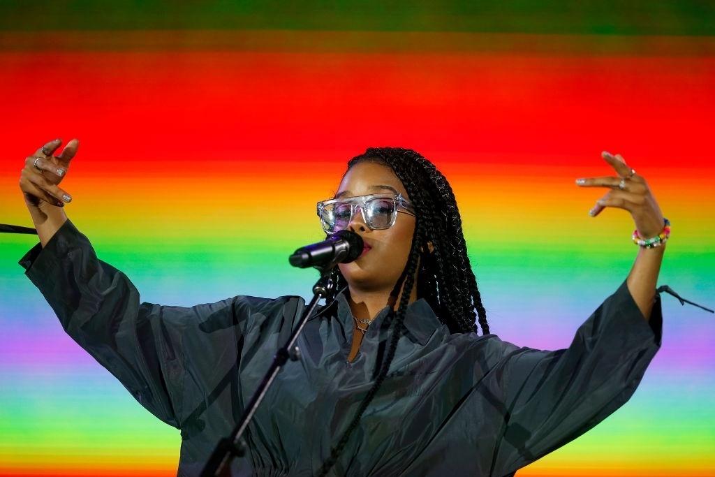 A cantora Gabriella Wilson, conhecida como H.E.R, traz o R&B para o Palco Mundo do Rock in Rio 2019 - WAGNER MEIER/GETTYIMAGES