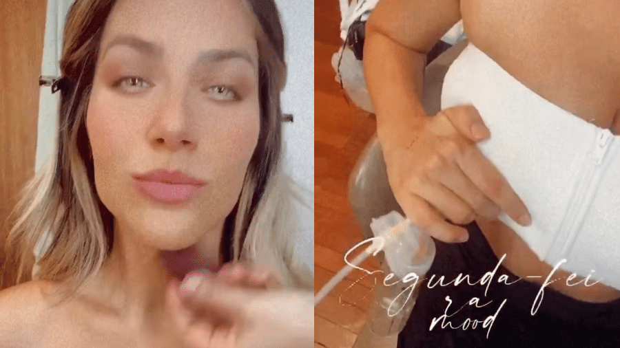 Giovanna Ewbank mostrou lado "multifunções" de sua rotina com 3 filhos  - Reprodução/Instagram/@gioewbank