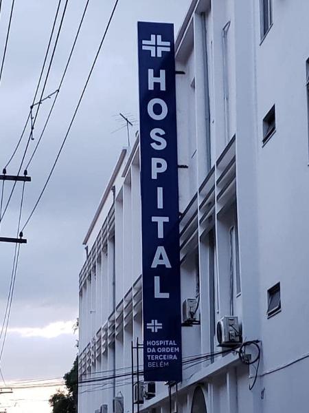 Hospital da Ordem Terceira em Belém, no Pará - Reprodução/Facebook oficial