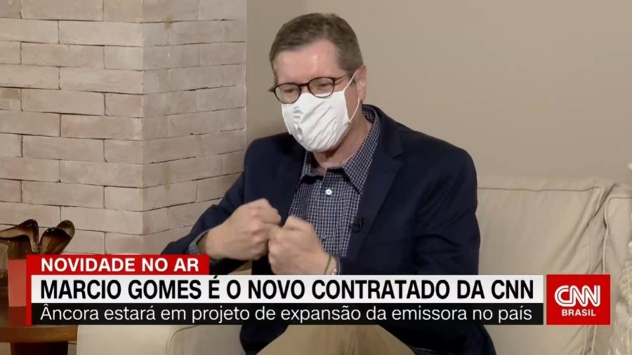 Márcio Gomes fala à CNN Brasil sobre a mudança profissional, após 24 anos na Globo: "O que tiver de desafio, eu topo fazer" - Reprodução