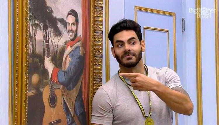 BBB 21: Rodolffo líder - Reprodução/Globoplay - Reprodução/Globoplay