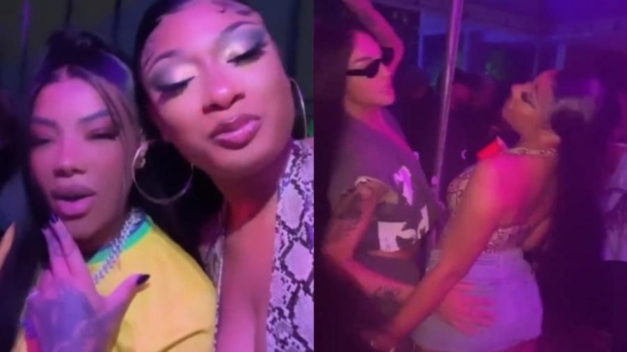 Ludmilla e Pabllo Vittar aproveitam festa com Megan Thee Stallion - Reprodução/Instagram