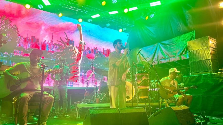  Planta & Raiz faz show na zona sul de SP, durante a Virada Cultural 