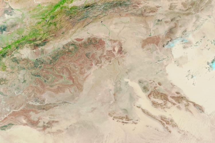 Deserto do Saara no dia 14 de agosto de 2024