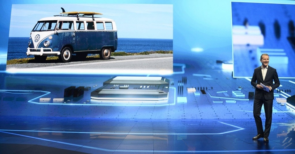 Volkswagen BUDD-e, a Kombi elétrica - Paul Buck/EFE