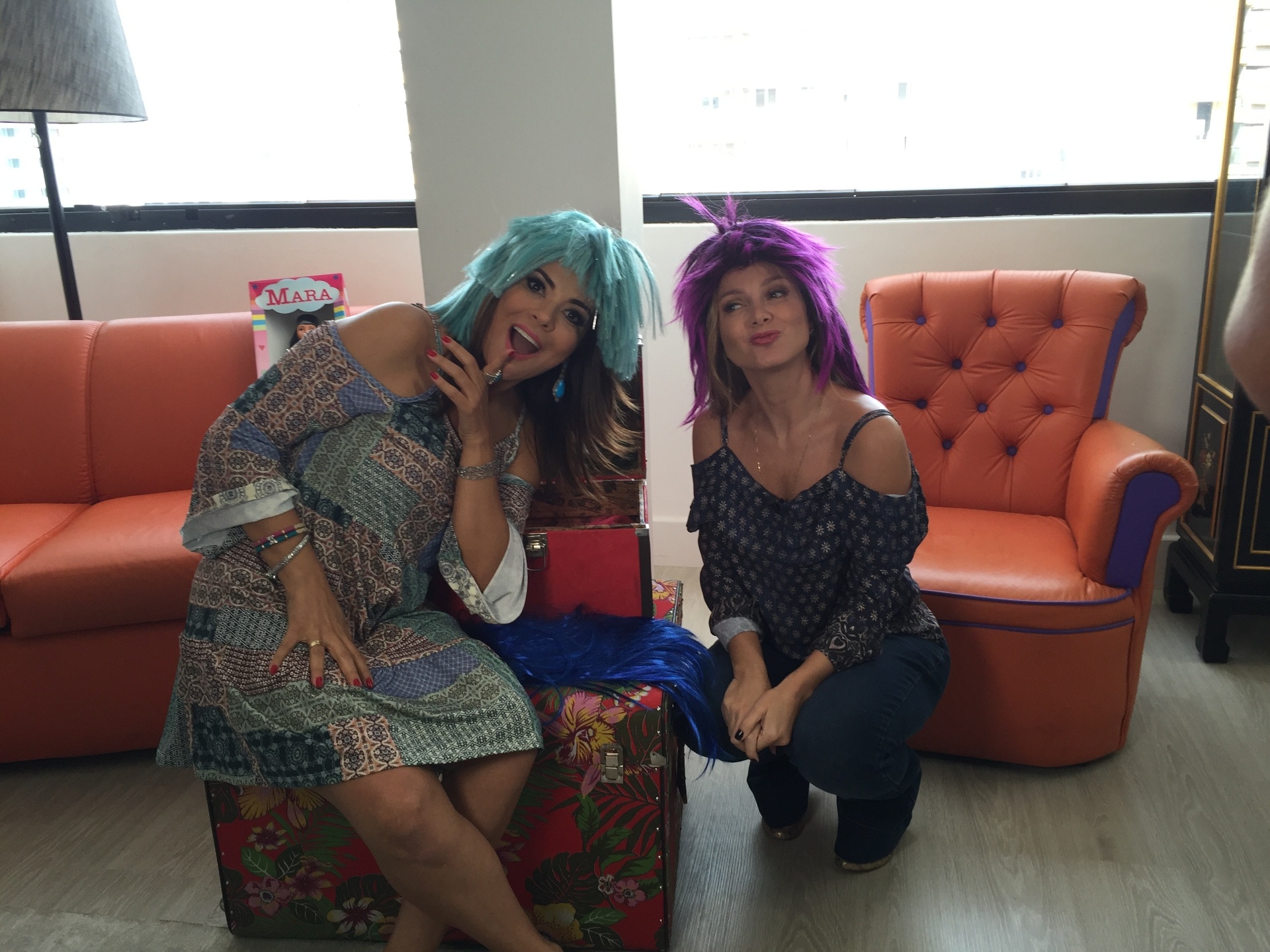 Eliana entrevista Mara Maravilha para seu programa no SBT - Divulgação/SBT