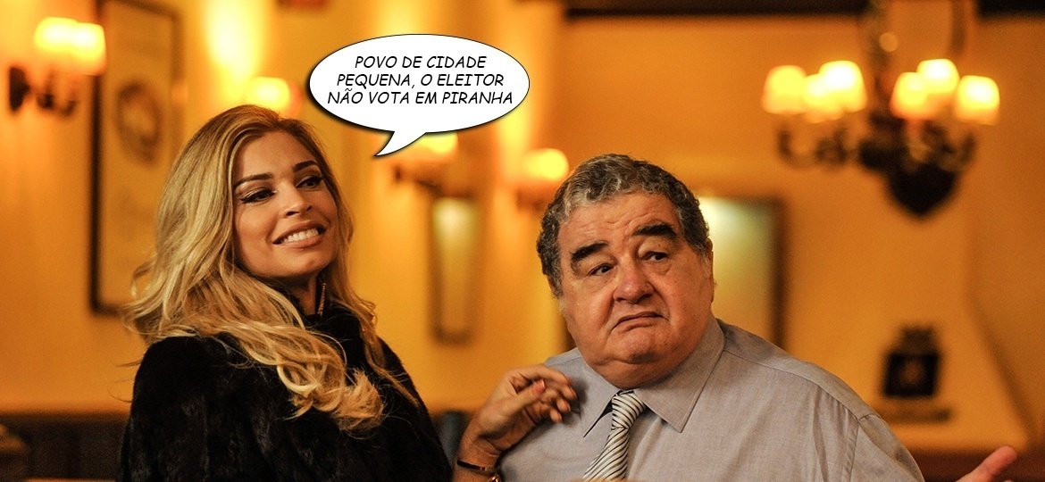 Balões Luciane Lei do Amor - Divulgação/TV Globo e Montagem/UOL