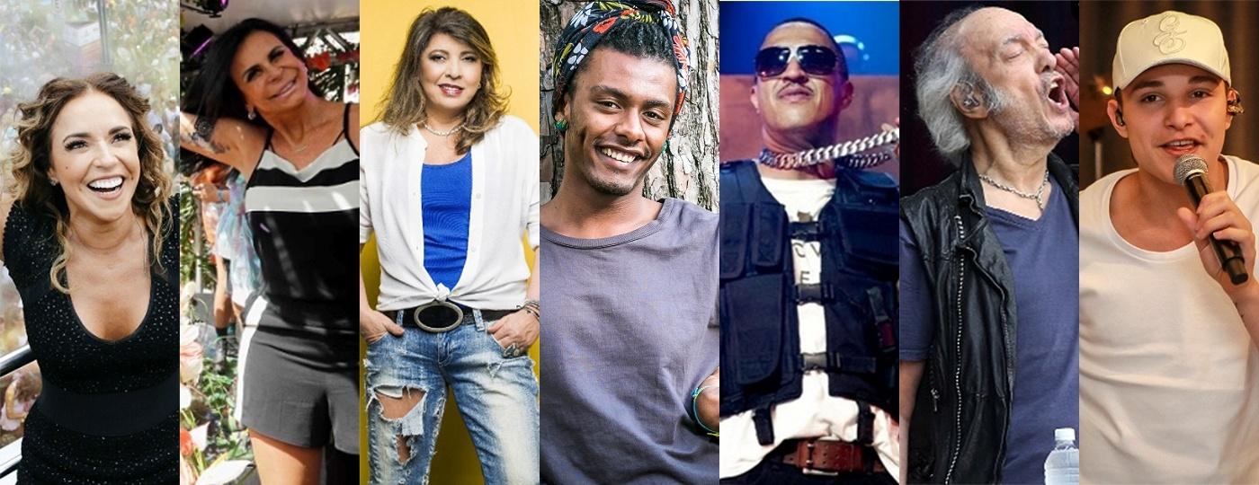 Daniela Mercury, Gretchen, Roberta Miranda, Liniker, Mano Brown, Erasmo Carlos e MC Gui: atrações da Virada Cultural 2017 - Felipe Gabriel/UOL, Leonardo Benassatto/AgNews, Divulgação/Fernando Hiro, Edson Lopes Jr./UOL, Lucas Lima/UOL, Marco Antonio Teixeira/UOL e Raphael Castello/AgNews