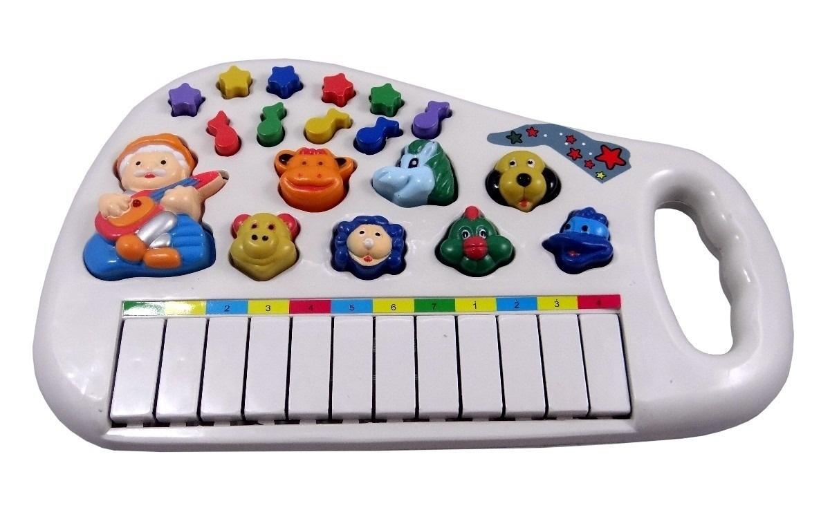 Teclado de brinquedo - Reprodução