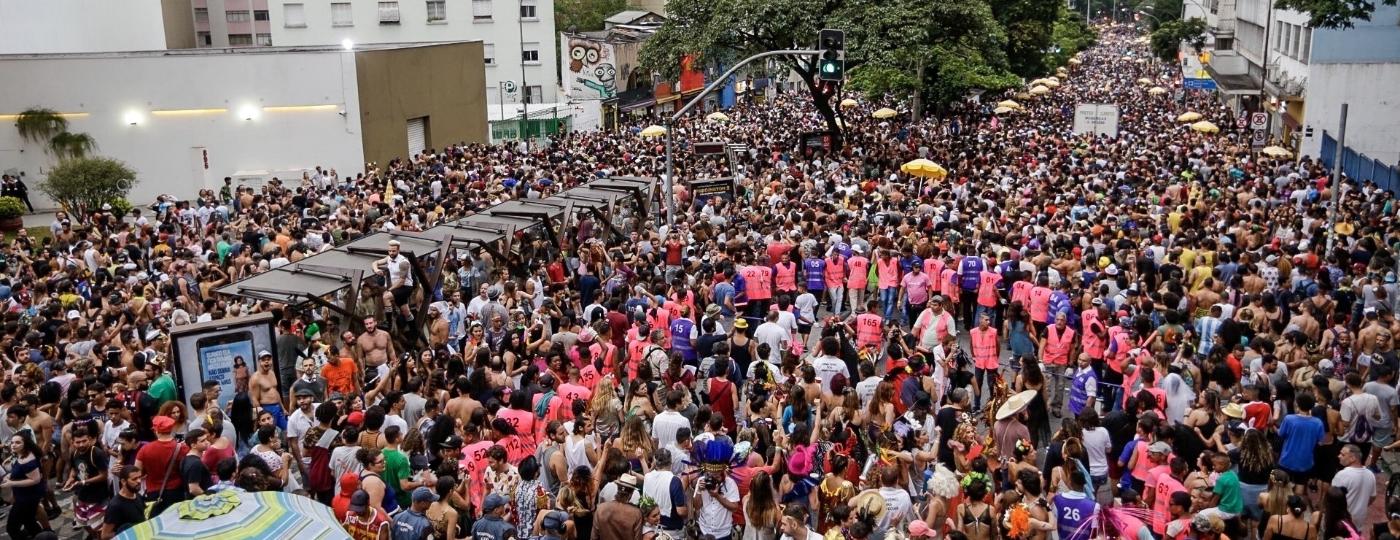 Pré-Carnaval do Baixo Augusta reuniu multidão no centro da cidade - Marcelo Justo/UOL