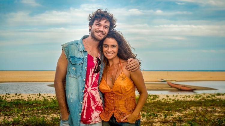 Luiza (Giovanna Antonelli) e Beto (Emílio Dantas) formam o casal protagonista de "Segundo Sol" - Divulgação/TV Globo - Divulgação/TV Globo
