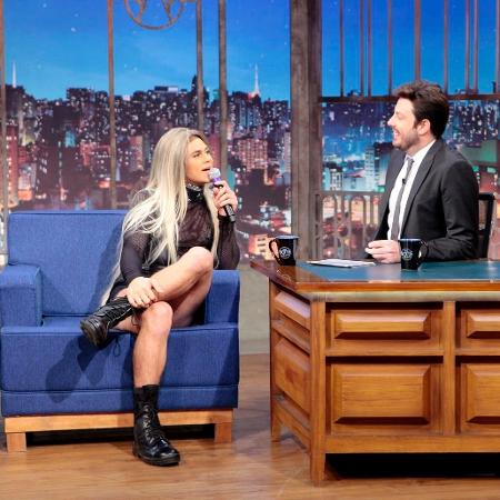 Lucas Veloso no "The Noite" - Gabriel Cardoso/SBT - Gabriel Cardoso/SBT