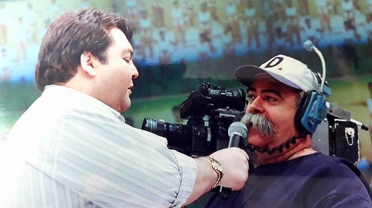 Fausto Silva e Renato Larangeira - Renato Larangeira/Arquivo pessoal - Renato Larangeira/Arquivo pessoal