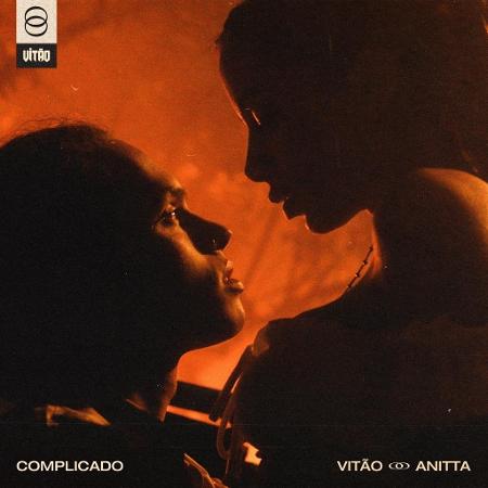 Capa do single "Complicado", do cantor Vitão - Divulgação - Divulgação