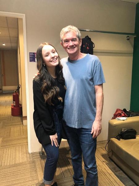 Larissa Manoela e Serginho Groisman - Instagram - Instagram