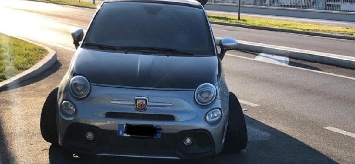 Balotelli deixou carro no local do acidente e voltou para casa a pé - Reprodução