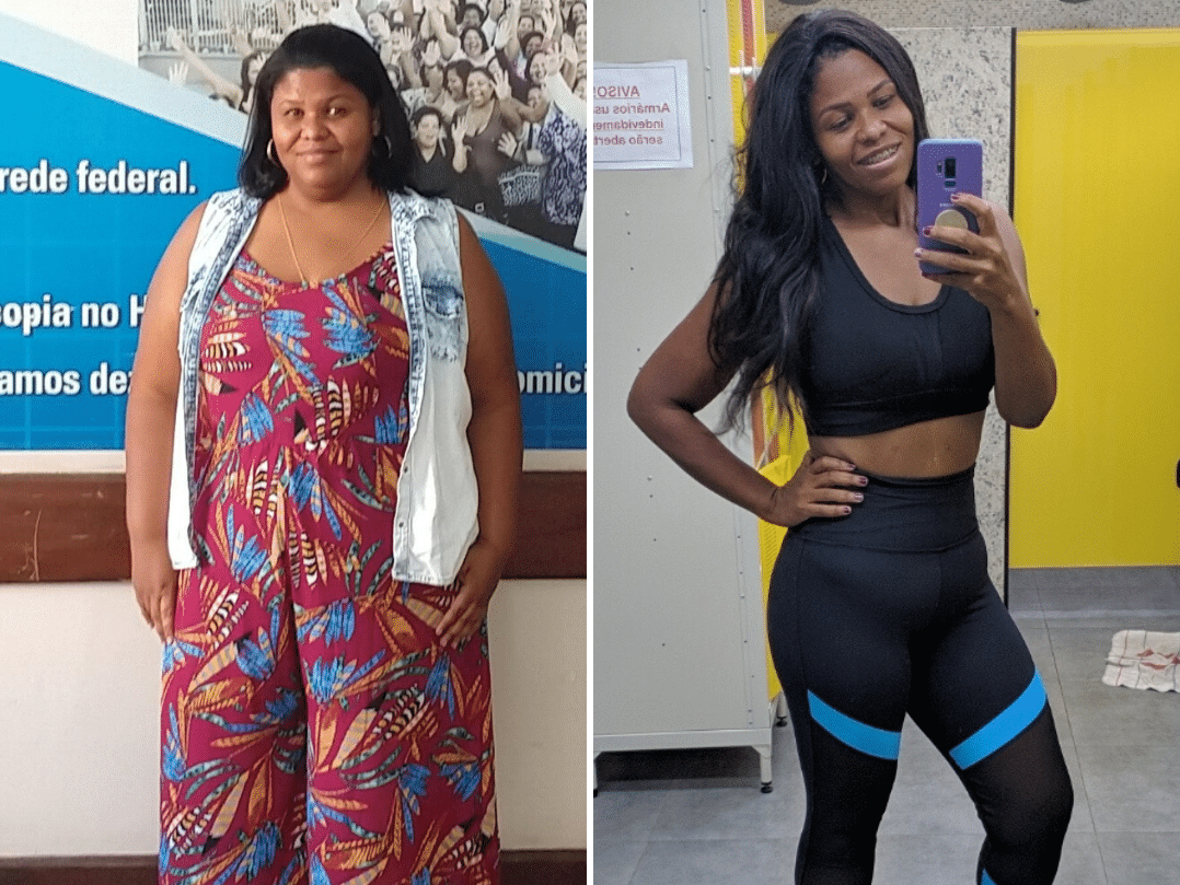 Alice perdeu 76 kg com a família, que mudou hábitos e emagreceu junto