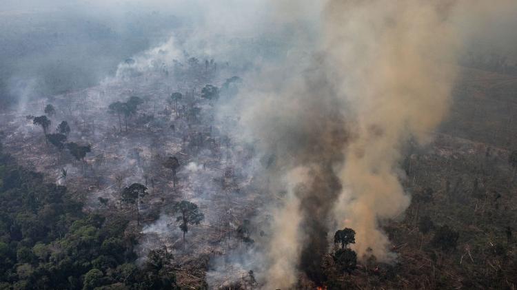 Queimada em Rondônia - Getty Images - Getty Images