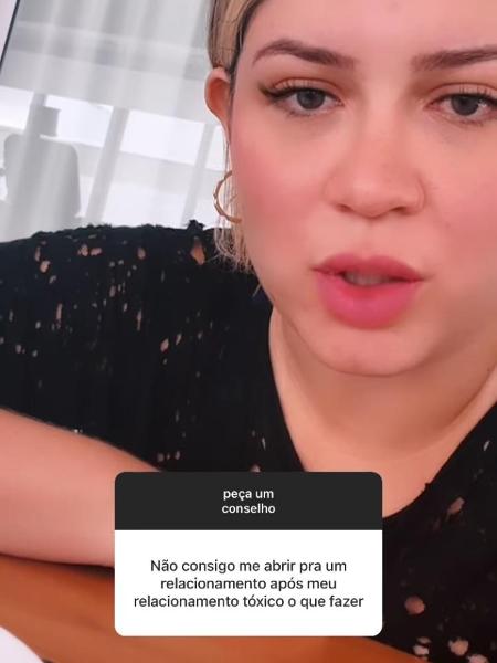 Marília Mendonça revela relacionamento tóxico no Instagram - Reprodução/Instagram