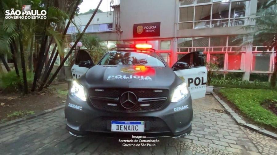Mercedes-Benz GLE 400 Coupé da Polícia Civil de São Paulo - Divulgação