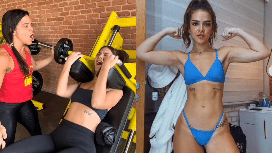 Mel Maia treina pesado e posa de biquíni para mostrar resultado - Instagram