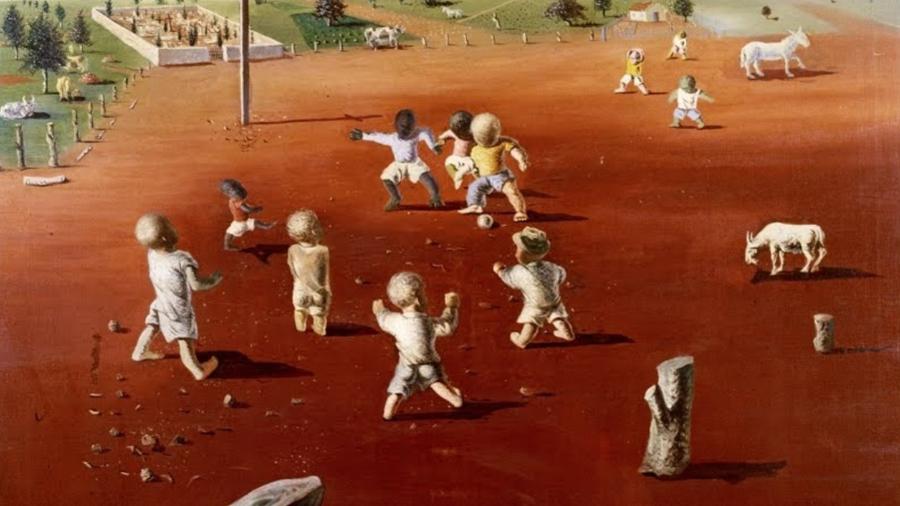 Futebol, de Cândido Portinari