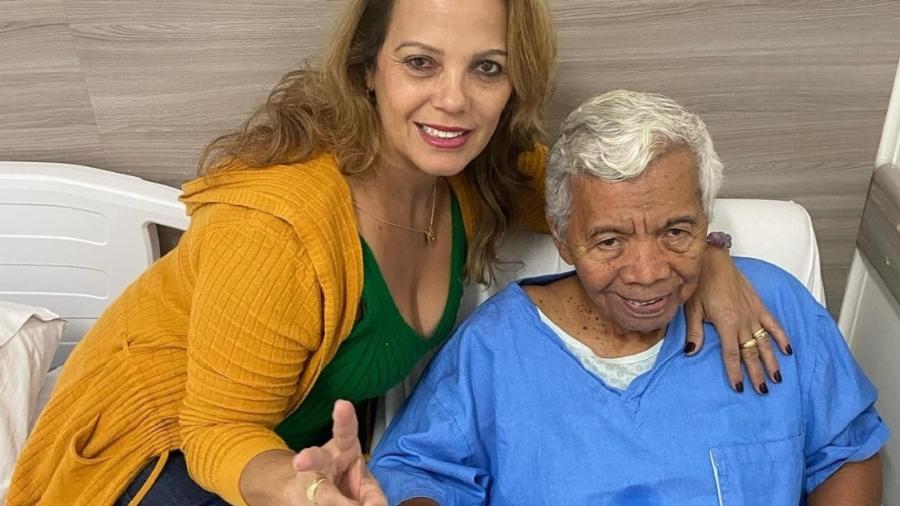 Janilda Nogueira rebate críticas de relacionamento com Roque, internado após um sangramento intracraniano