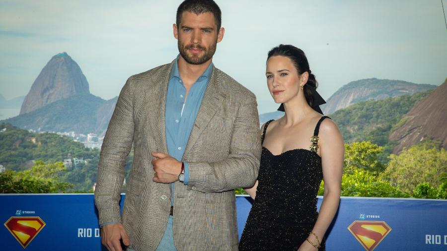 David Corenswet e Rachel Brosnahan no Rio de Janeiro para divulgação de 'Superman' David Corenswet e Rachel Brosnahan no Rio de Janeiro para divulgação de 'Superman'