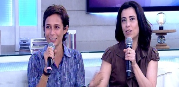 Andréa Beltrão e Fernanda Torres participam do "Encontro com Fátima Bernardes"