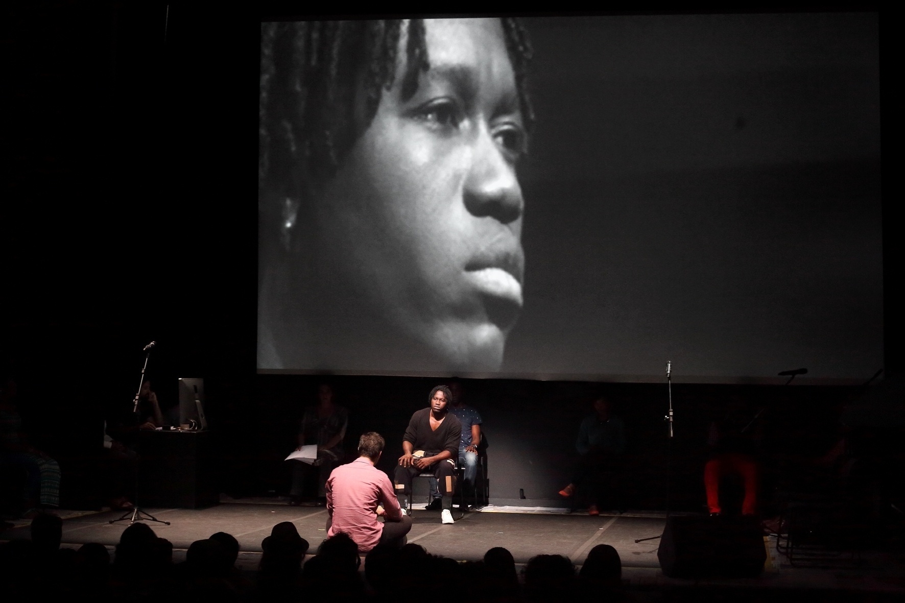 O haitiano Joel Aurilien, músico e ator de "Cidade Vodu" - Ivson Miranda