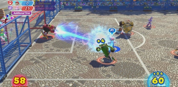 Mario, Sonic e companhia podem disputar partidas de futebol na Cinelândia - Divulgação/Nintendo