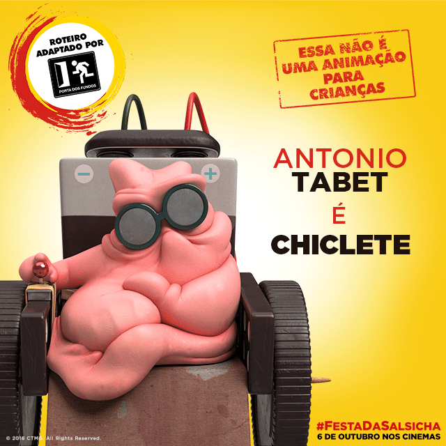 Imagem de divulgação de "Festa da Salsicha", dirigido por Conrad Vernon e Greg Tiernan - Reprodução