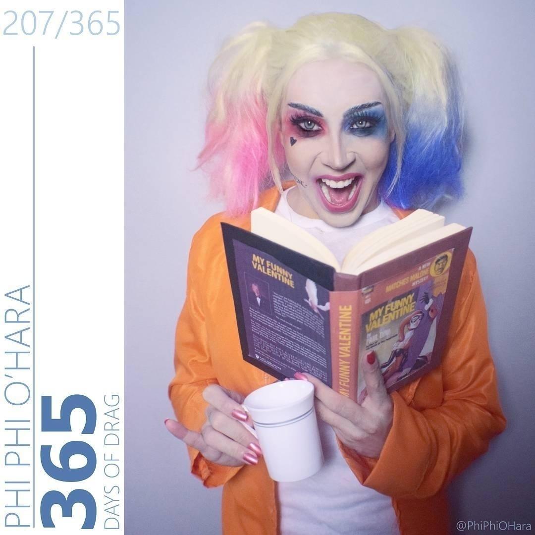 Phi Phi O'Hara como cosplay de Arlequina - Reprodução/Instagram