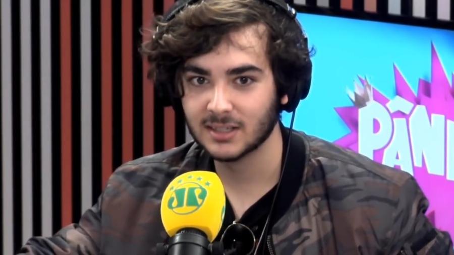 Luca Bueno, filho de Galvão, comenta treta com Lucas Jagger em entrevista ao "Pânico" - Reprodução/YouTube/Pânico Jovem Pan
