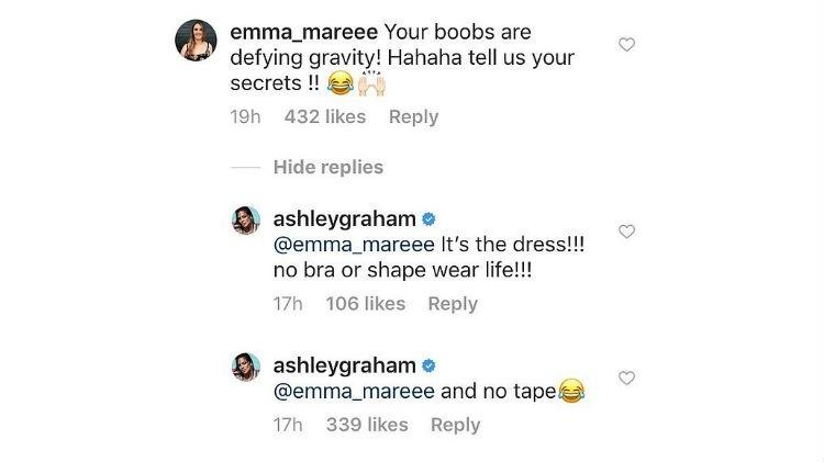 Instagram Ashley Graham - Reprodução/Instagram - Reprodução/Instagram