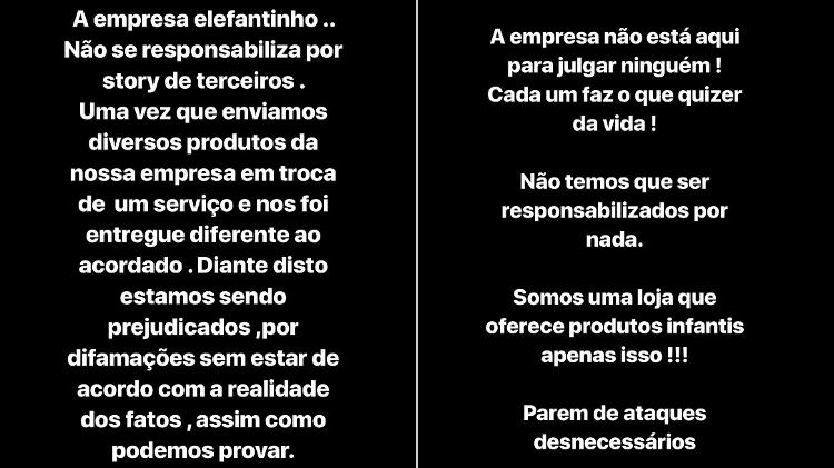 Marca se pronuncia após Mayra Cardi usar roupa para cobrir bebê - Montagem/UOL/Reprodução/Instagram - Montagem/UOL/Reprodução/Instagram