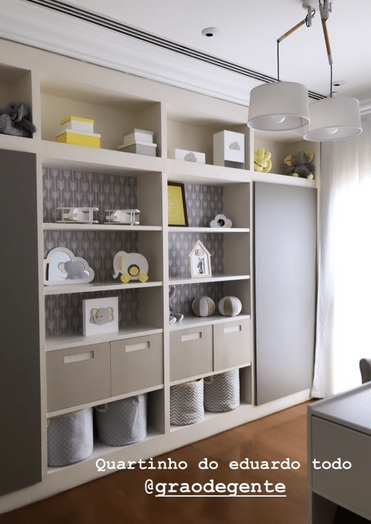 Confira a decoração do quarto de Eduardo, segundo filho da atriz Luma Costa - Reprodução/Instagram