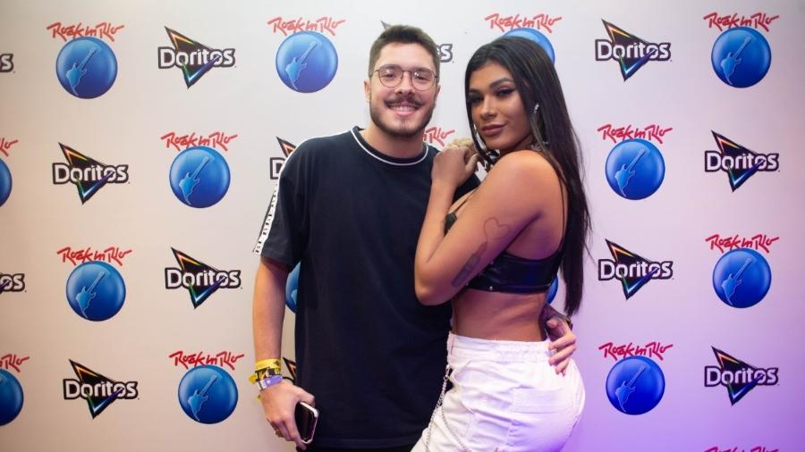 Pocahontas e o namorado Ronan Souza - Divulgação