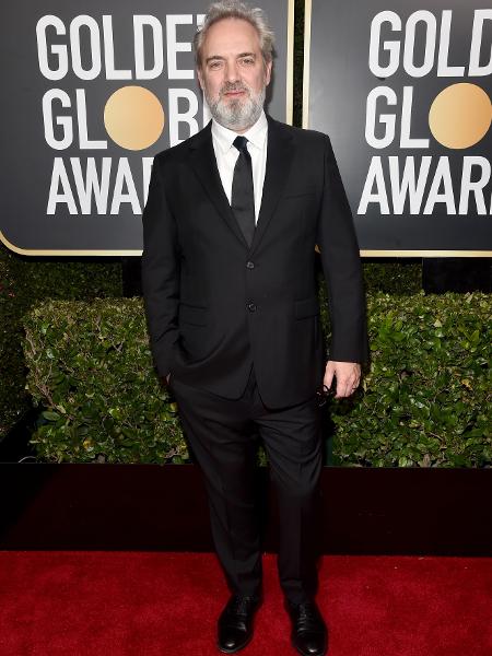 O diretor Sam Mendes no 77ª Globo de Ouro - Alberto E. Rodriguez/Getty Images