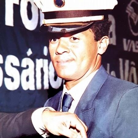 O comissário Sérgio Dias, em 1986 - Arquivo pessoal