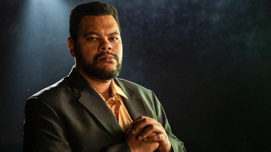 Babu Santana é Muhammad Ali no especial "Falas Negras", da Globo - VICTOR POLLAK/Globo