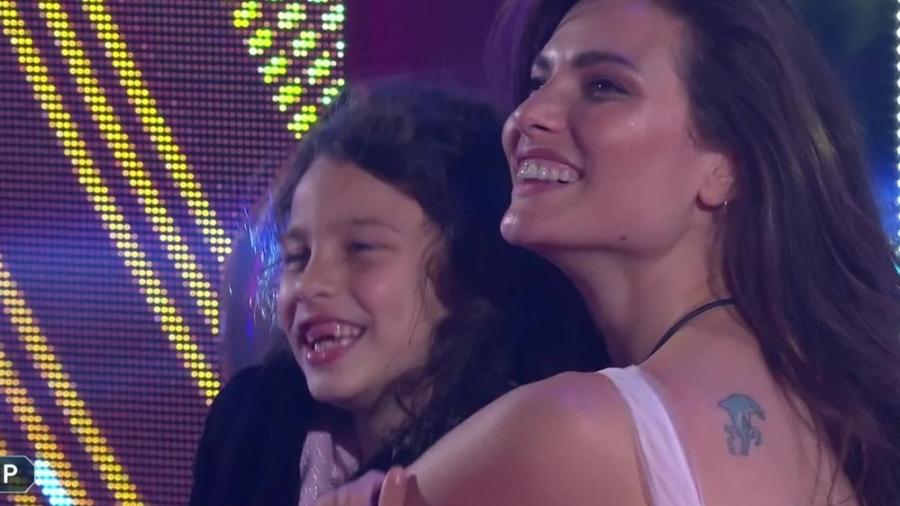 Dayane Mello com a filha, Sofia - Reprodução