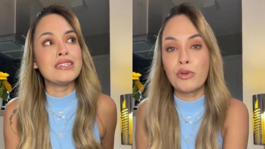 A ex-BBB Sarah se emocionou em vídeo no Instagram - Reprodução / Instagram