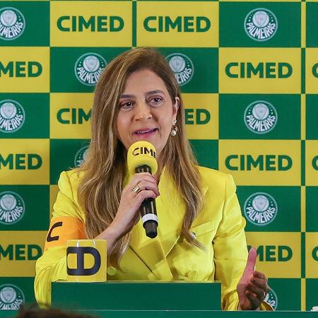 Leila Pereira, presidente do Palmeiras  - Fabio Menotti/Palmeiras