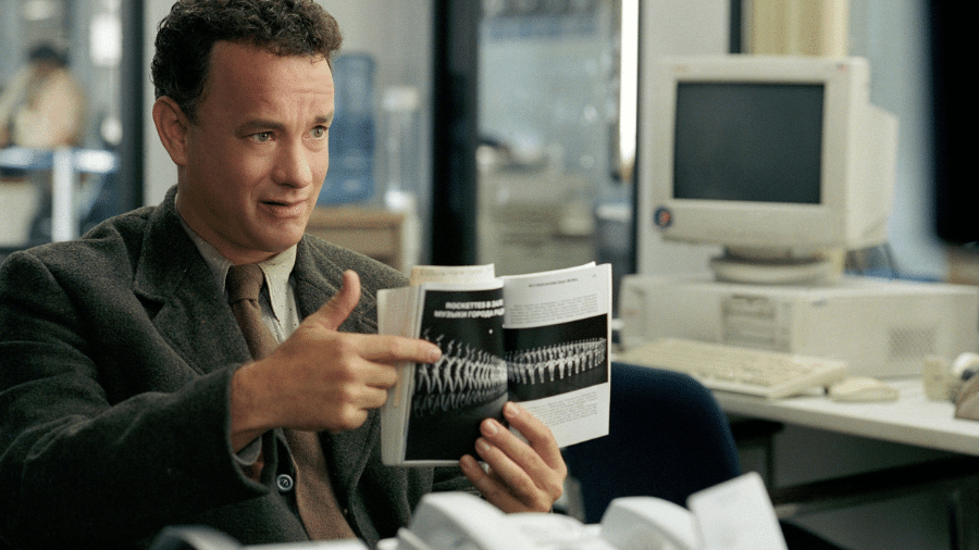 Tom Hanks no filme "O Terminal". lançado em 2004 - Divulgação