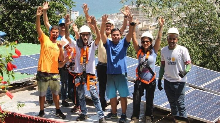 Turma de alunos da Babilônia e Chapéu Mangueira certificados no curso de Comissionamento, Operação e Manutenção de usinas fotovoltaicas, promovido pela Revolusolar