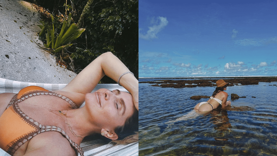 Giovanna Antonelli publica clique relembrando dias na Bahia - Reprodução/ Instagram/ @giovannaantonelli