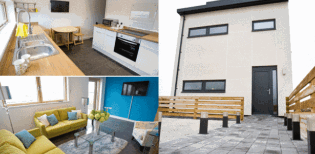 Futuros moradores poderão até vender a energia produzida em excesso - Divulgação BASF/ BBC - Divulgação BASF/ BBC